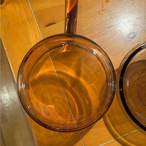 Corningware Amber Glass Cookware